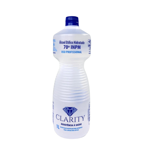 alcool Liquido 70% - Clarity Bactericida - 1L