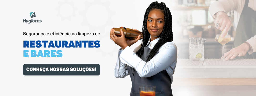 Limpeza profissional restaurantes e bares
