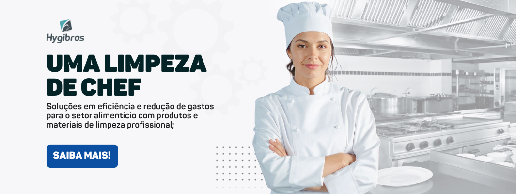 Limpeza profissional setor alimentício