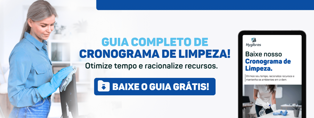 Cronograma de Limpeza banner